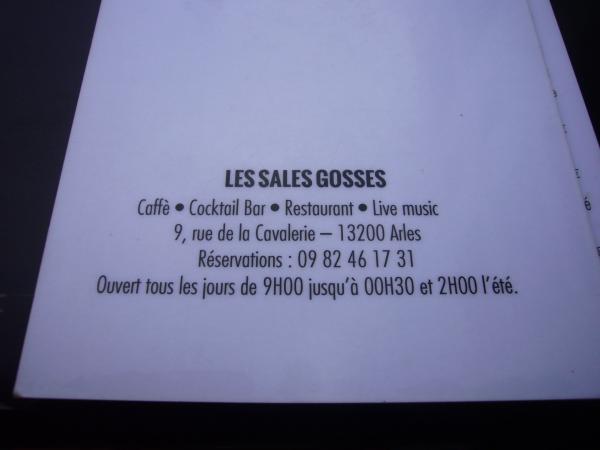 Les Sales Gosses - adress